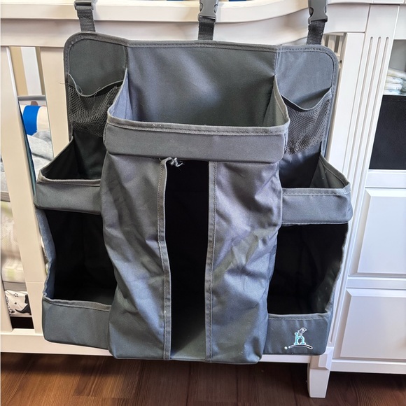 Hiccapop Other - Hiccapop Gray Hanging Nursery Organizer with Multiple Pockets